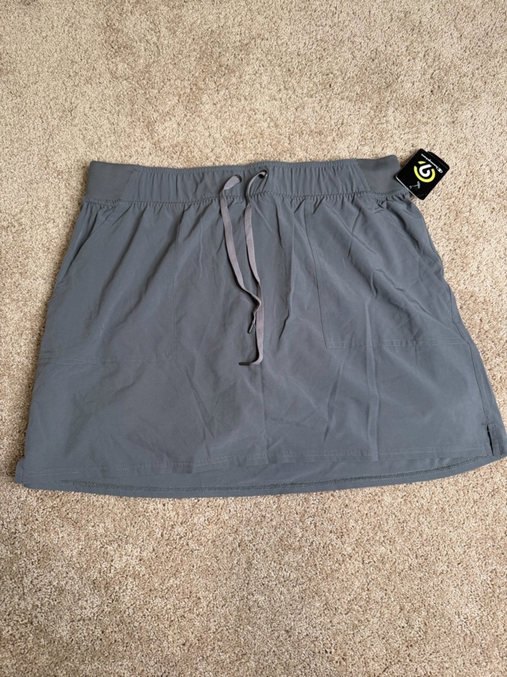 C9 Champion Gray Athletic Skort Built In Shorts Workout Skirt NWT‎ Size XXL